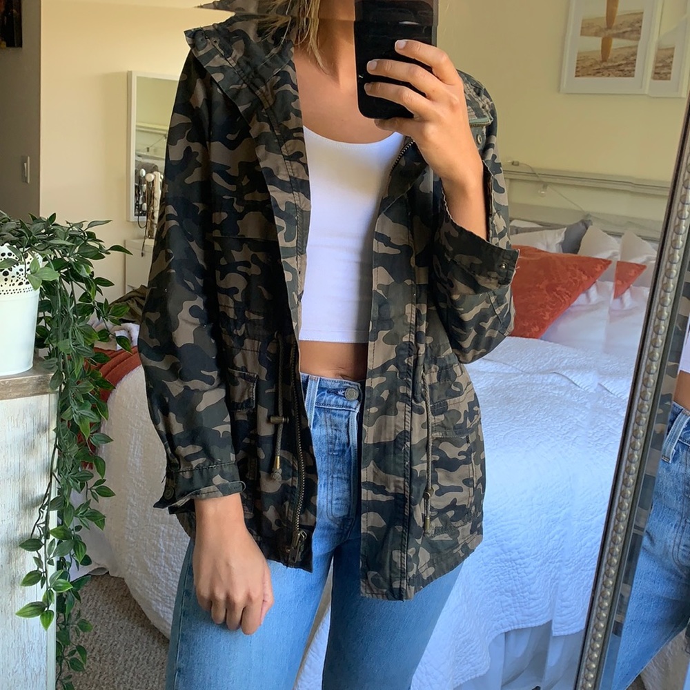 Kensie Army Jacket, Size Small